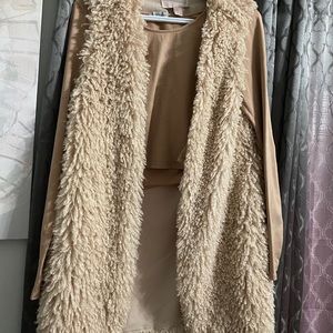 YaYa&Co. Sherpa fur vest 🐻